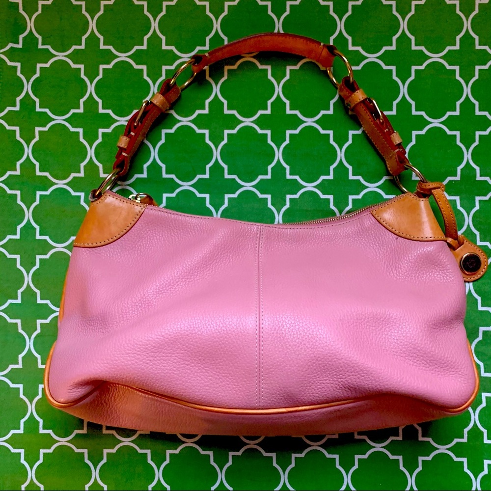Dooney and Bourke pink genuine leather purse.